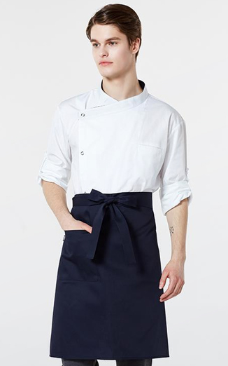 허리형 단색 앞치마 B