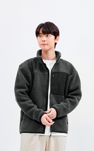 헤비 플리스 자켓_480