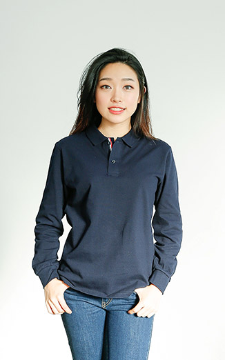 20수 테잎배색 긴팔