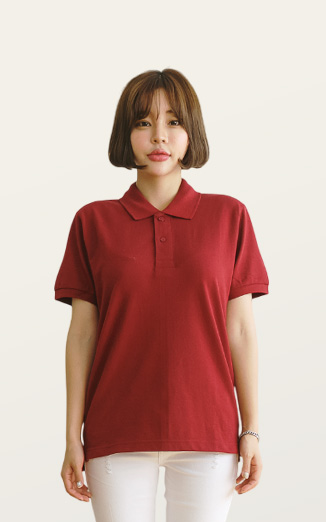 순면 40수 연사 PK 반팔