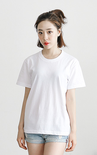 30수 라운드 반팔 (백색)