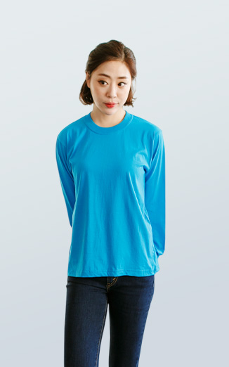 30수 라운드 긴팔 (시보리)