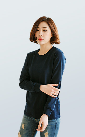 20수 라운드 긴팔 (시보리)