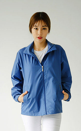 내장형후드 바람막이 (홑겹)
